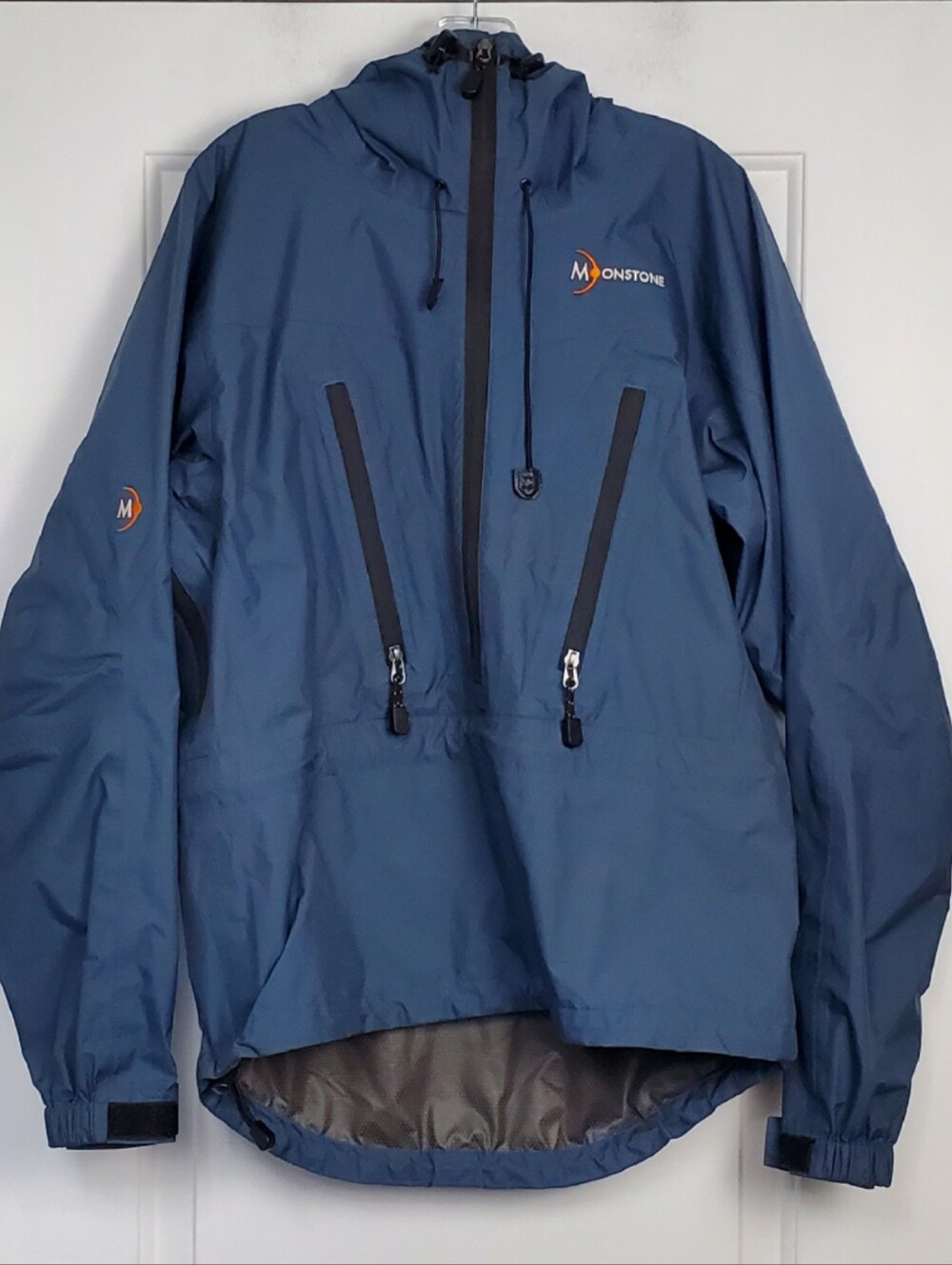 Moonstone VTG Gore-Tex Windbreaker Vented Hooded Anorak Jacket - Size S - GUC